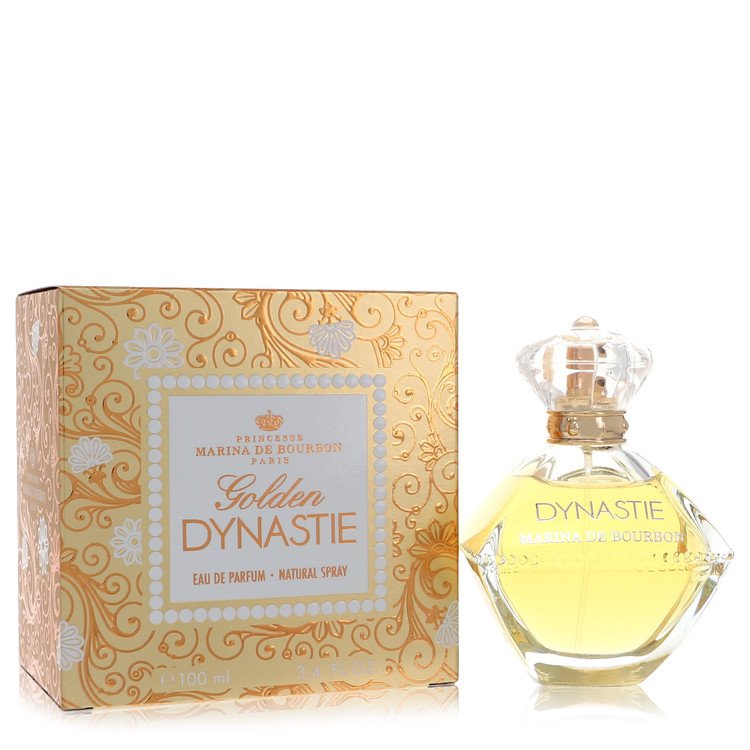 Golden Dynastie by Marina De Bourbon Eau De Parfum Spray 3.4 oz Golden Dynastie by Marina De Bourbon Eau De Parfum Spray 3.4 oz